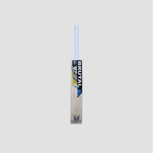 NSS Brutal Kadam Full Face Tape Cricket Bat | Yellow & Blue