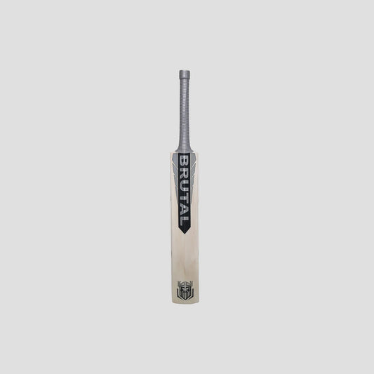 NSS Brutal Shark Edition Cricket Bat | Black & Silver