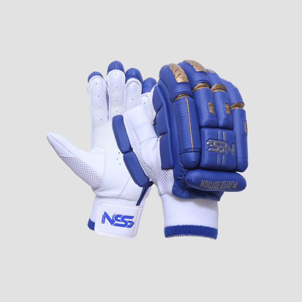 NSS ANK Blue Batting Gloves