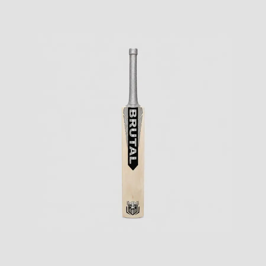 NSS Brutal Shark Edition Cricket Bat | Black & Silver