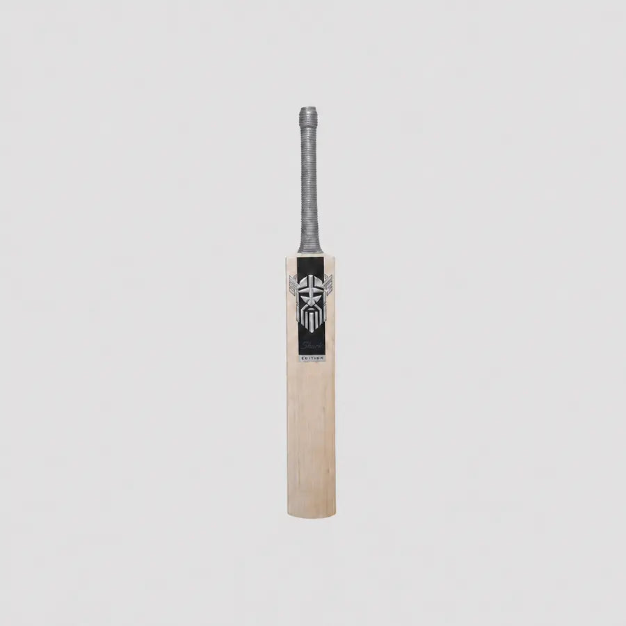 NSS Brutal Shark Edition Cricket Bat | Black & Silver