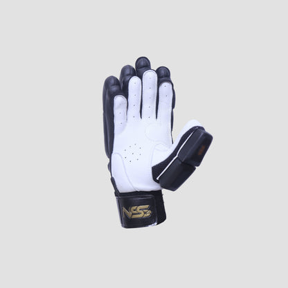NSS ANK Black Cricket Batting Gloves