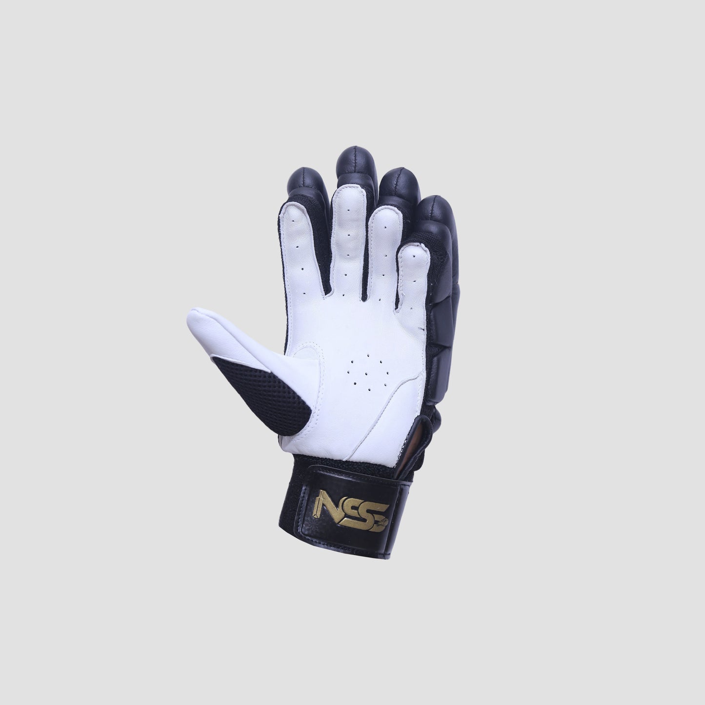 NSS ANK Black Cricket Batting Gloves