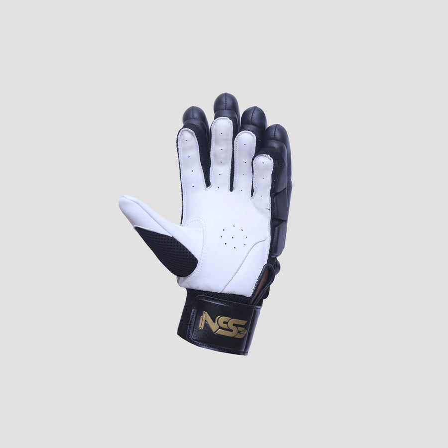 NSS ANK Black Batting Gloves