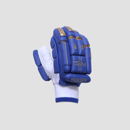 NSS ANK Blue Cricket Batting Gloves