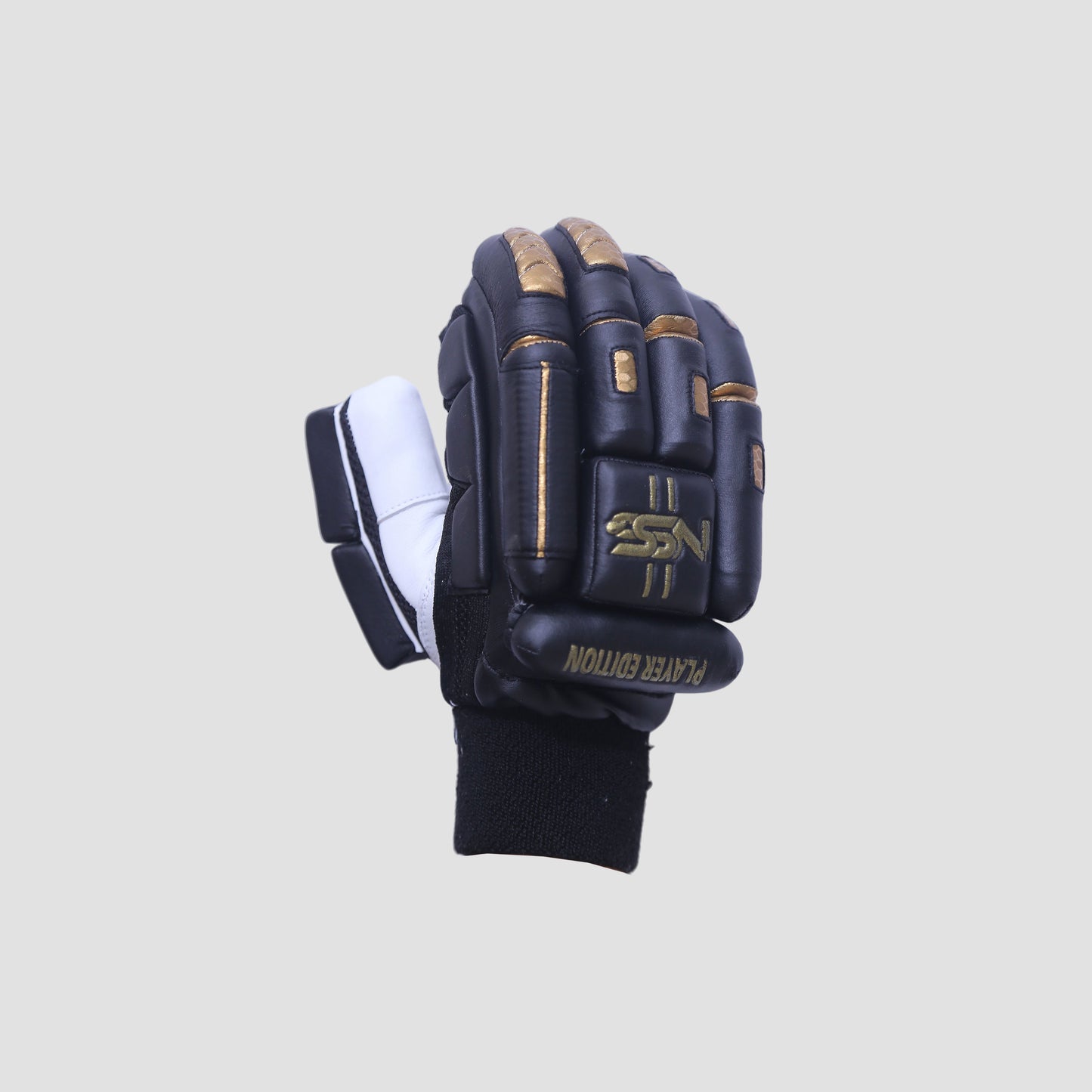 NSS ANK Black Cricket Batting Gloves