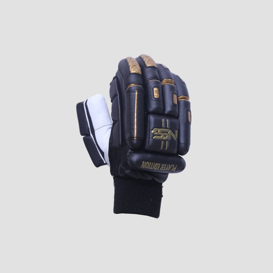 NSS ANK Black Cricket Batting Gloves