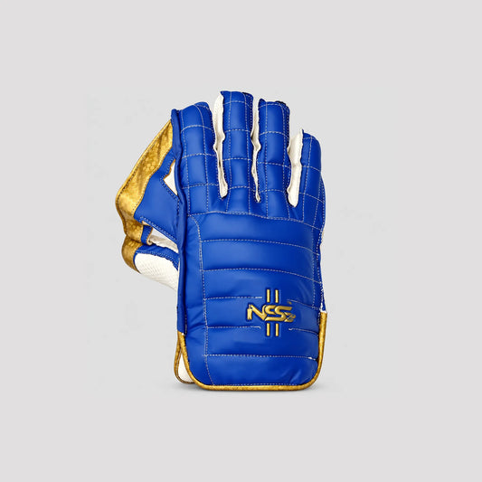 NSS Blue Wicket Keeping Gloves