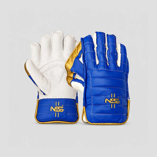 NSS Blue Wicket Keeping Gloves