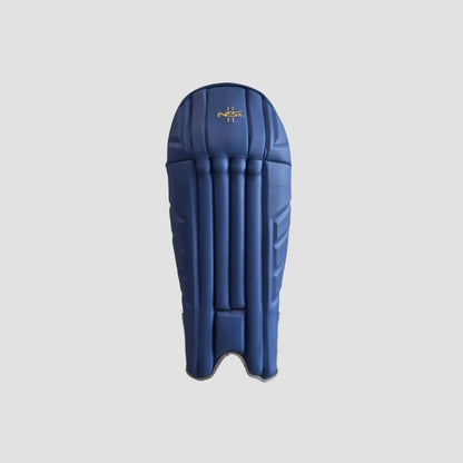 High-Performance Blue Cricket Wicket Keeping Pads