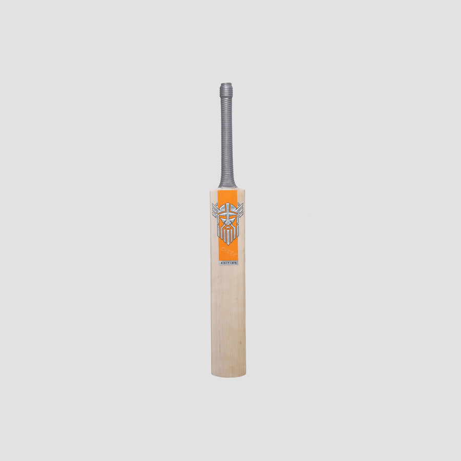 NSS Brutal Shark Edition Cricket Bat | Orange & Silver