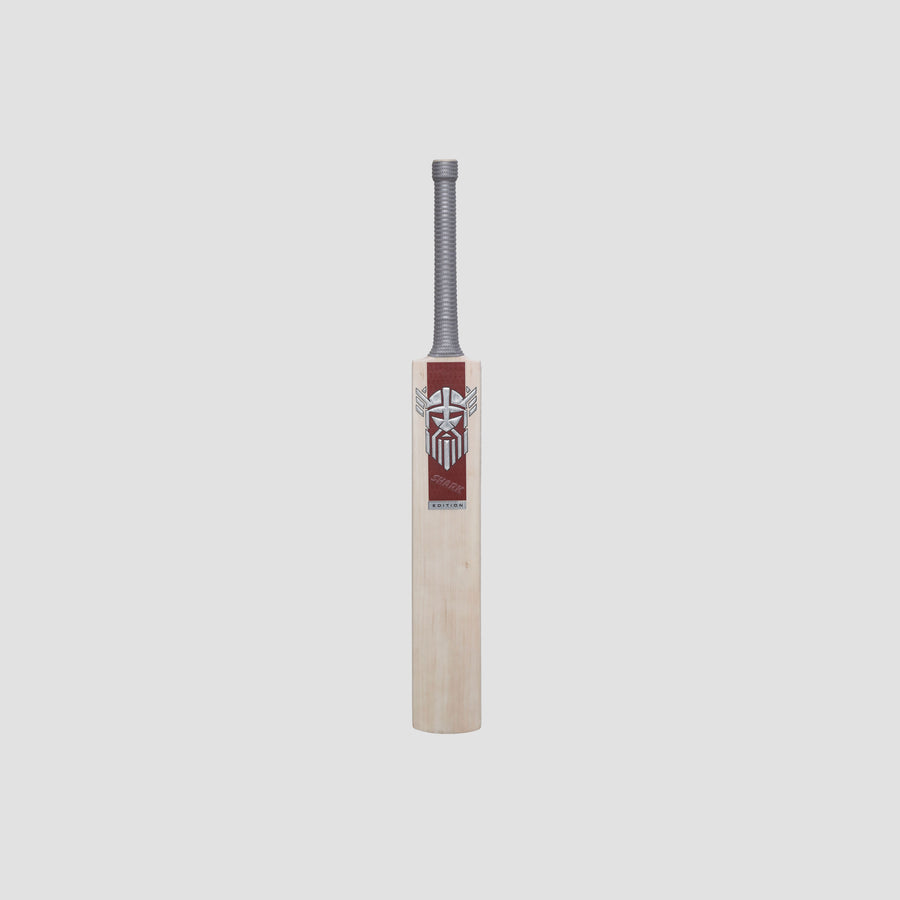 NSS Brutal Shark Edition Cricket Bat | Maroon & Silver
