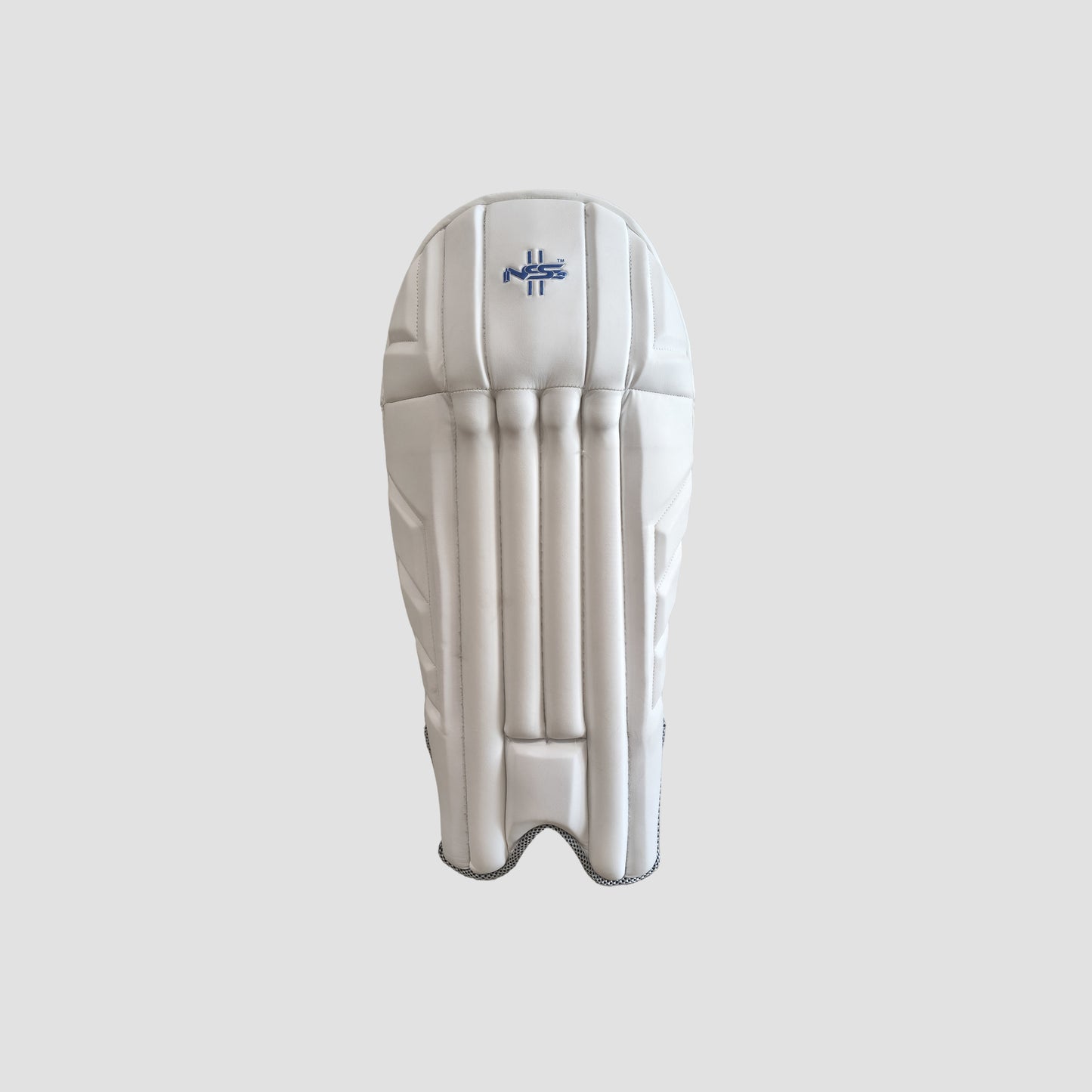 Classic White Wicket Keeping Pads – Match & Training Ready