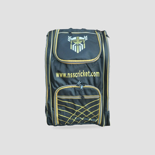 NSS Bowler Cricket Backpack | Black Yellow