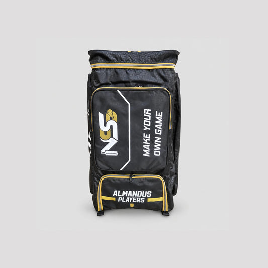 NSS Brutal Camo Cricket Backpack | Black Yellow