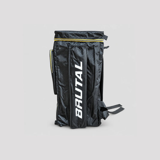 NSS Brutal Camo Cricket Backpack | Black Yellow