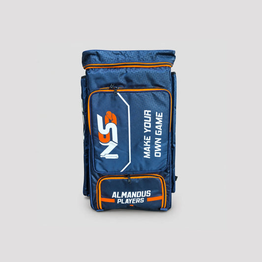 NSS Brutal Camo Cricket Backpack | Blue Orange