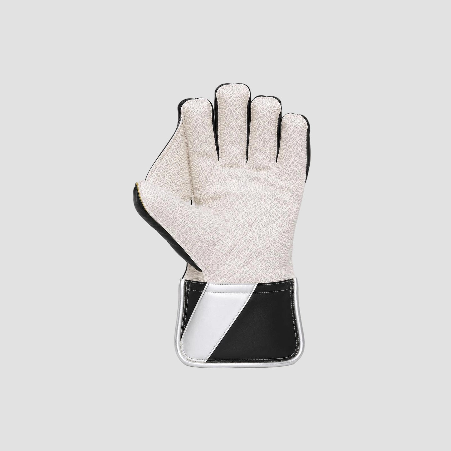 Premium Black & White Wicket Keeping Gloves