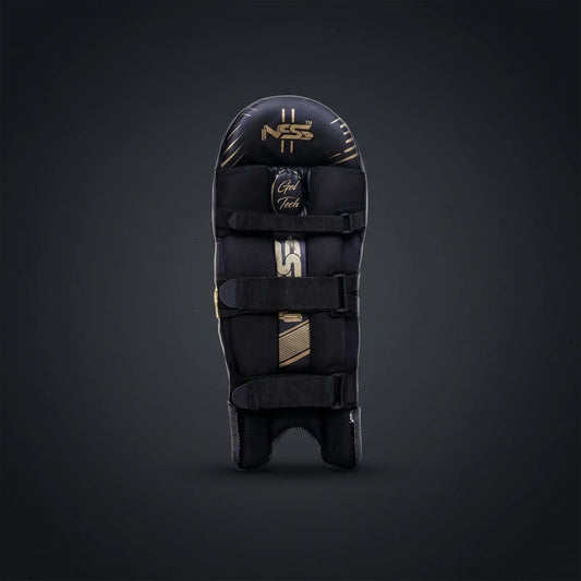 NSS 710 Gel Tech Black Cricket Batting Pads
