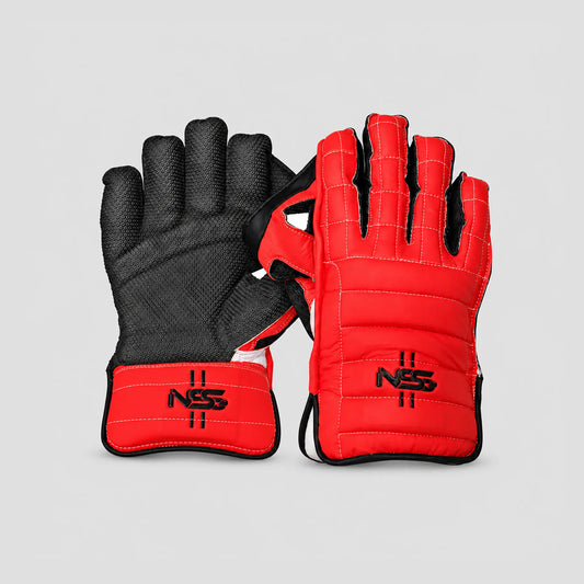 NSS Red Wicket Keeping Gloves