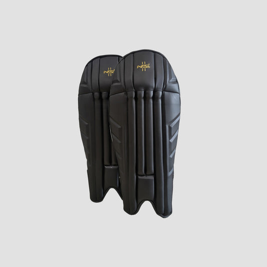 NSS Black Cricket Wicket Keeping Pads
