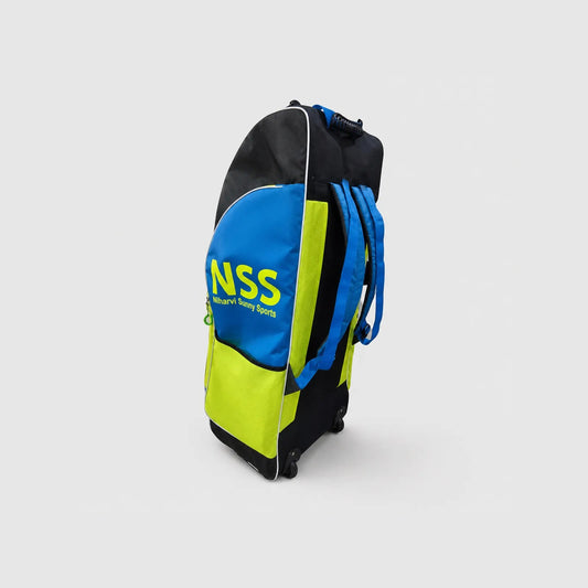 NSS Black, Lime & Blue Cricket Kit Bag