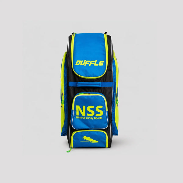 NSS Black, Lime & Blue Cricket Kit Bag