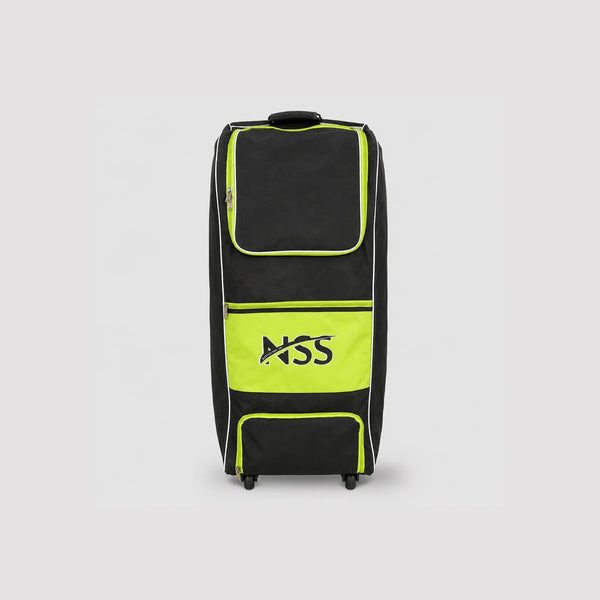 NSS Black & Lime Cricket Kit Bag