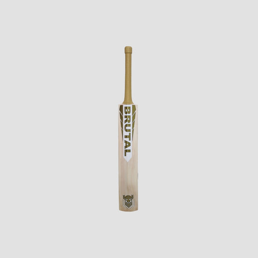 NSS Brutal Shark Edition Cricket Bat | White & Gold