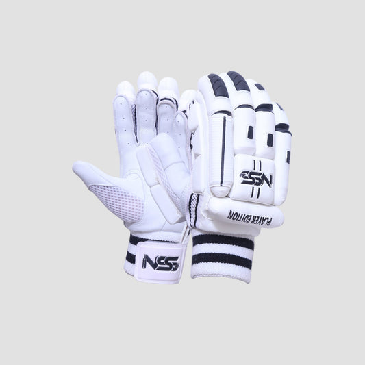 NSS ANK White Batting Gloves